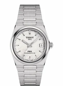 ساعت تیسوت پی ار ایکس Tissot PRX اتوماتیک صفحه سفید