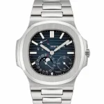 پتک فیلیپ ناتیلوس پاورگیج سرمه ای patek philippe
