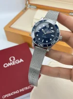 اومگا سی مستر حصیری Seamaster Diver 300M Steel Watch - تصویر 2