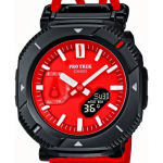 کاسیو پورترک Casio protrek PRJ-b001 مشکی و قرمز