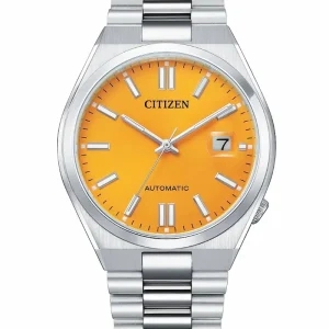 ساعت مردانه سیتیزن سویوسا citizen tsuyosa صفحه زرد