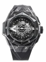 ساعت هابلوت کهکشانی مشکی کرنوگراف Hublot