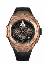 ساعت مردانه هابلوت کهکشانی رزگلد کرنوگراف Hublot